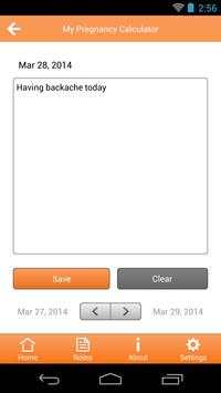 My Pregnancy Calculator screenshot 4