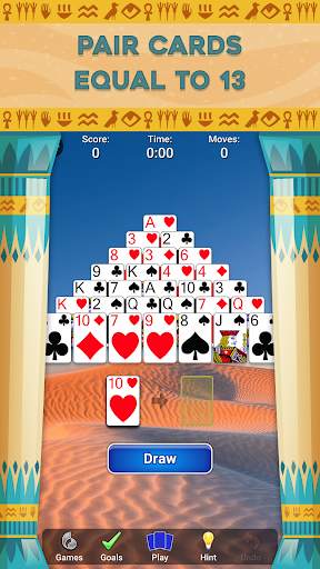 Pyramid Solitaire - Card Games screenshot 2