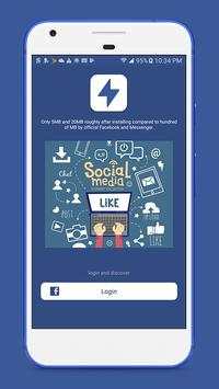 Mini for Facebook - Lite messenger screenshot 2