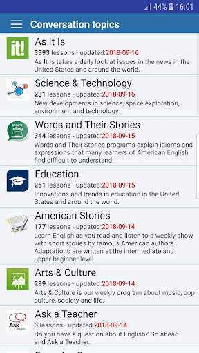American English Conversation скриншот 2
