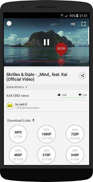 Videoder - YouTube to mp3 converter screenshot 1