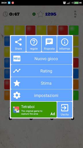 Tre in fila (Match3). Formazione screenshot 3