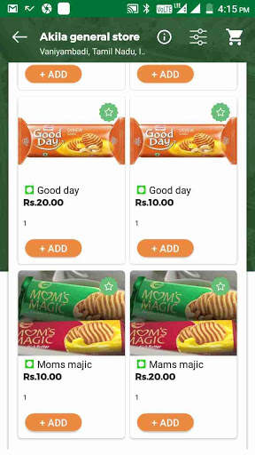 MyGreenBags Shopping screenshot 2