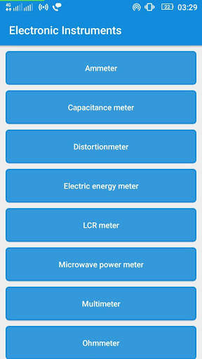 Electrical and Electronic instruments скриншот 1