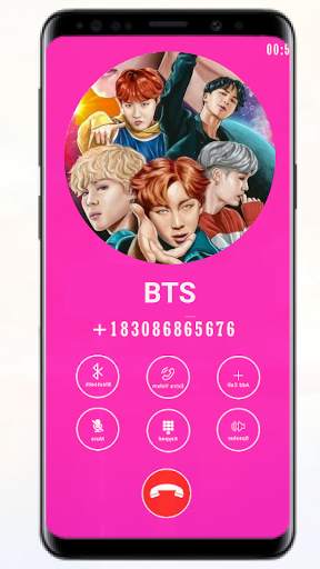 BTS Call - Bts messenger Video Call Prank bts screenshot 3