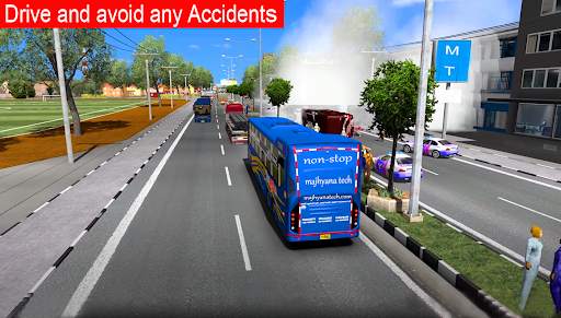 New Bus Simulator 2021-Real Coach Bus Driving Game screenshot 1