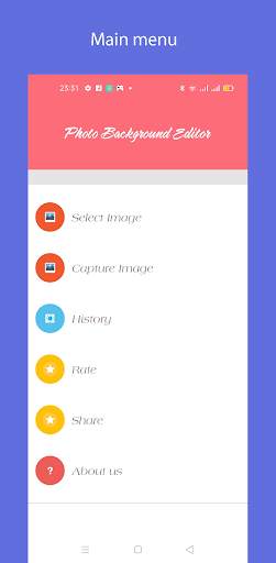 Photo Background Editor 1 تصوير الشاشة