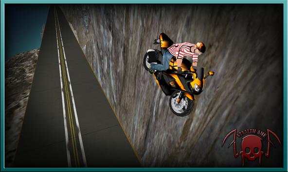 Crazy Bike Mountain Driving 3D screenshot 5