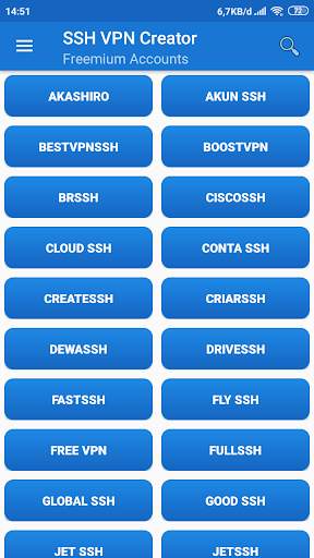 SSH VPN Creator screenshot 1