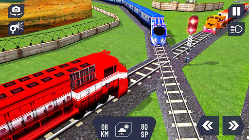 Euro Train Driver Simulator 3D screenshot 5