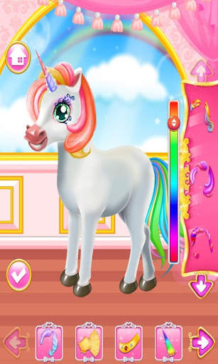 Unicorn Dress Up Makeup And Salon | Free Games screenshot 3