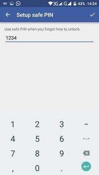 Lock for Facebook screenshot 4