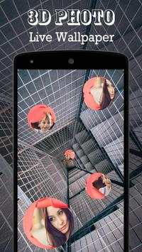 3D Photo Live Wallpaper 4 تصوير الشاشة