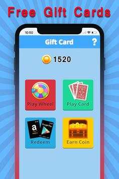 Gift Cards: Spin And Coin - Earn Real Money Reward screenshot 1