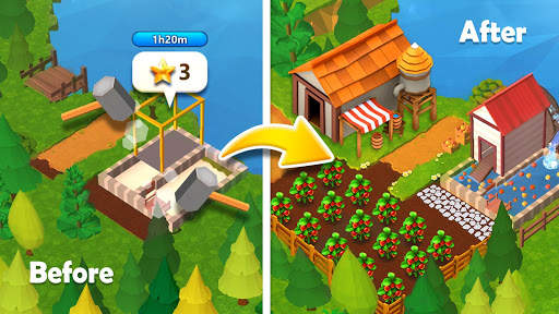 Farmship: Tripeaks Solitaire screenshot 4