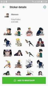 Stickers Naruto screenshot 4