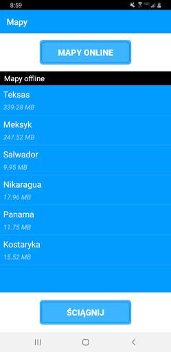 Pionier GPS - mapy i nawigacja offline screenshot 15