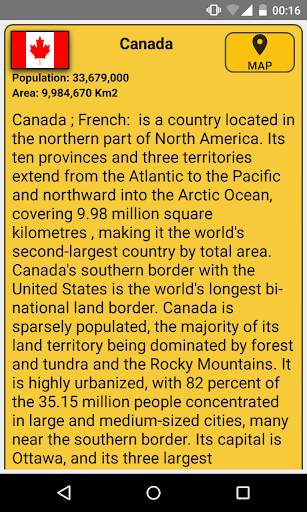 World Capitals (Quiz). Educational game. screenshot 6