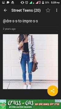 Teens Fashion Outfit 2018 screenshot 2