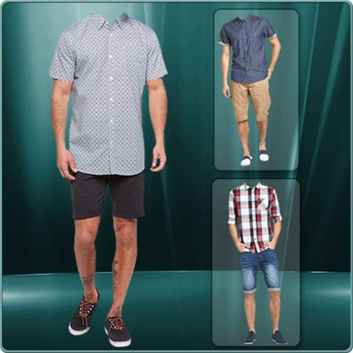 Men Short Shirt Photo Suit - man casual shirt 3.0