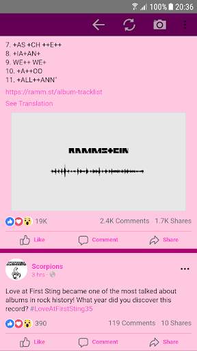 Multi for Facebook with color themes screenshot 2