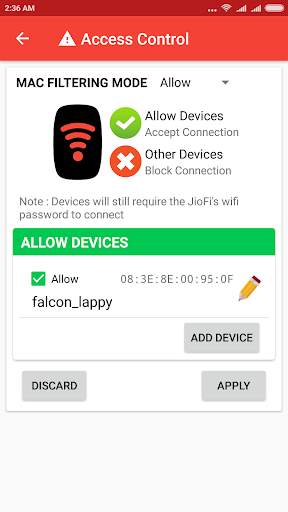 Dashboard for JioFi screenshot 4