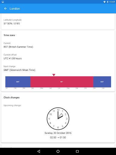 World Clock by timeanddate.com screenshot 20