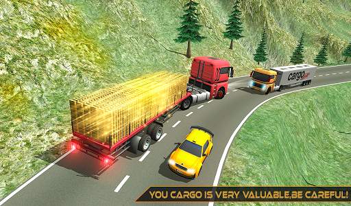 Uphill Gold Transport Truck Driver 2019 screenshot 8