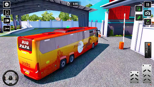 Euro Bus Simulator-Bus Games screenshot 1