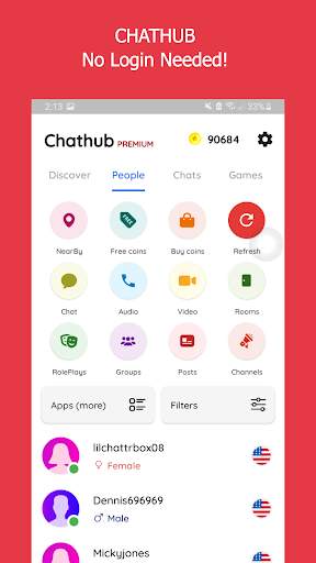 Chathub Random Chat No Login screenshot 1