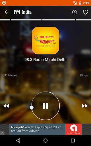ऍफ़ एम रेडियो इंडिया लाइव संगीत स्क्रीनशॉट 13