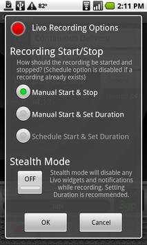 Livo Recorder Lite screenshot 4