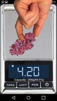Weed Weight Scale Simulator 1 تصوير الشاشة