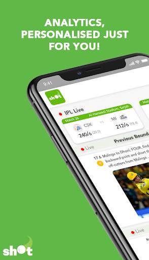 Shot - IPL live scores, Commentary & Videos screenshot 1