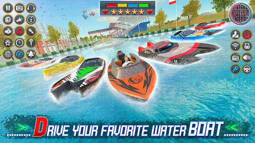 Speed Boat Racing: Boat games screenshot 8