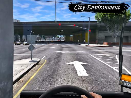 Bus Simulator Coach Driving Bu screenshot 2