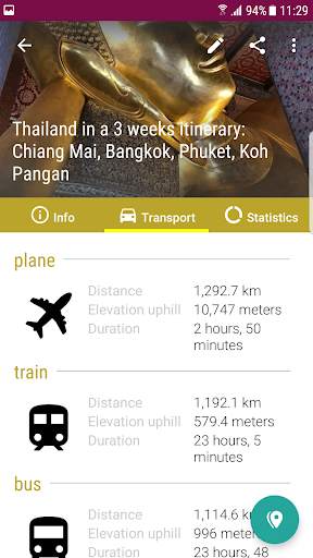 Toura: create digital itineraries from your travel screenshot 4