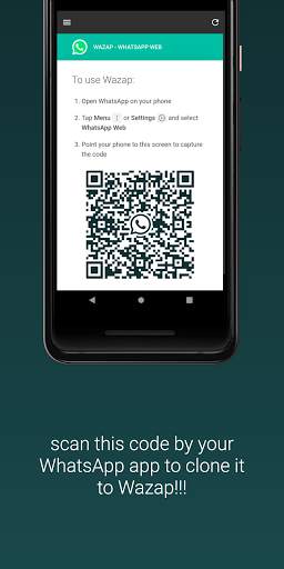 Wazap - WhatsApp Web Scanner screenshot 1
