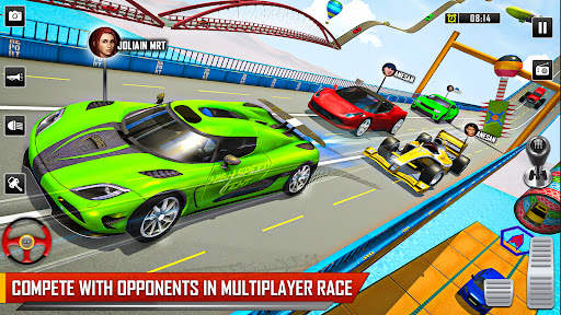 Ramp Car Stunts - Car Games screenshot 6
