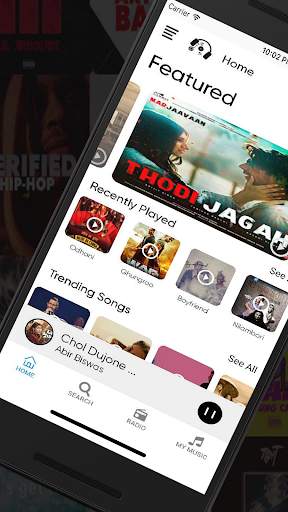 Radio 2fun Music- Bangla Hindi English Mp3 Songs screenshot 1