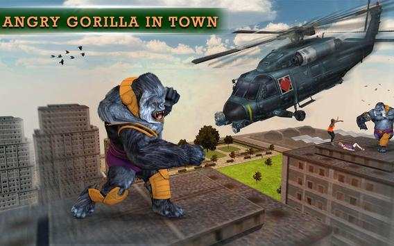 City Smasher Angry Gorilla Simulator: Rampage Game screenshot 12