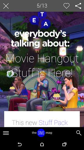 The Sims Magazine screenshot 3