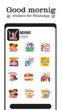 Good Morning Stickers For WhatsApp screenshot 5