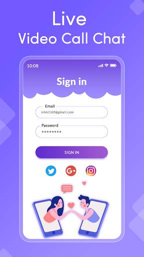 Lamour Live Video Stream and Video Call Free скриншот 1
