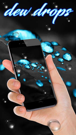Water Dew Drops Live Wallpaper screenshot 2