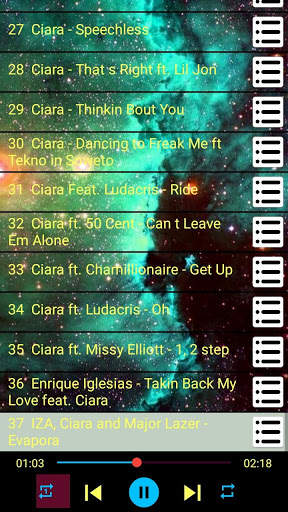 Ciara Ringtones - Music Offline screenshot 3