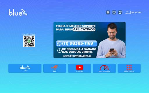 Launcher APEX BLUE screenshot 5