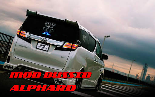 Mod Bussid Mobil Alphard Mewah screenshot 2