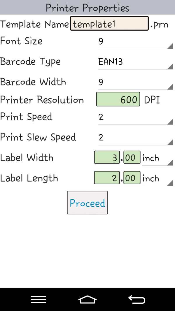 Label Printing App for Bluetooth Printers скриншот 2