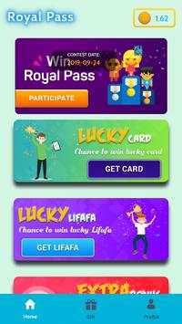 Win Royal Elite Pass and UC for Battle ground screenshot 1